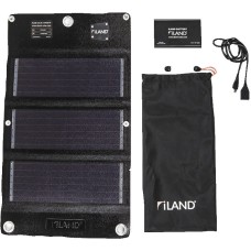 Chargeur Portable Solaire Avec Accu 2100 mAh  iLAND FLY